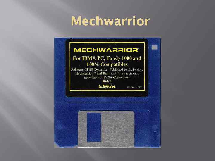 Mechwarrior 