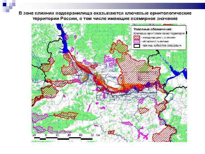 Места нереста в нижегородской области карта