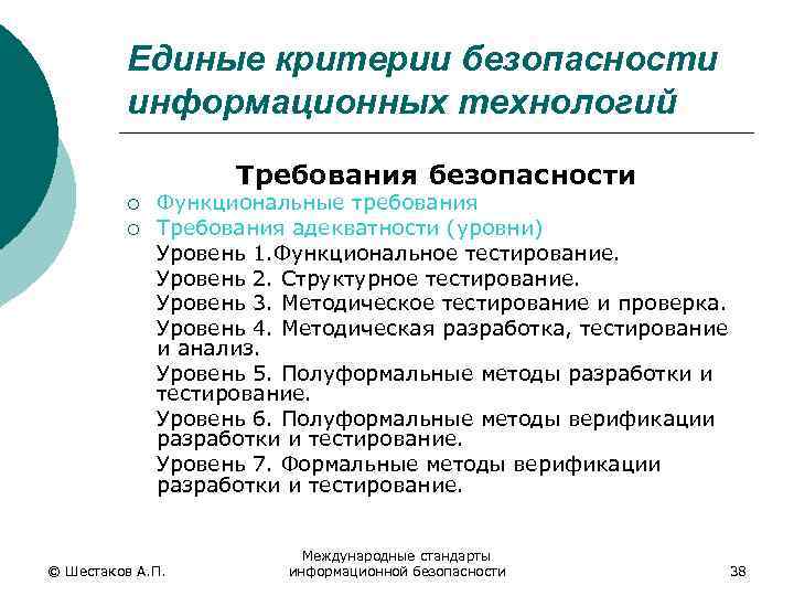 Шестаков а п правила оформления компьютерных презентаций