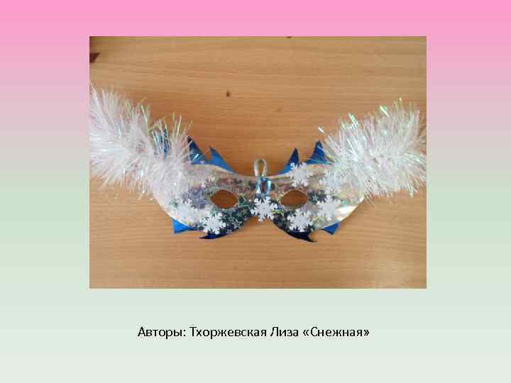 Авторы: Тхоржевская Лиза «Снежная» 