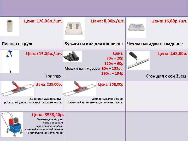 Цена: 170, 00 р. /шт. Пленка на руль Цена: 8, 00 р. /шт. Цена: