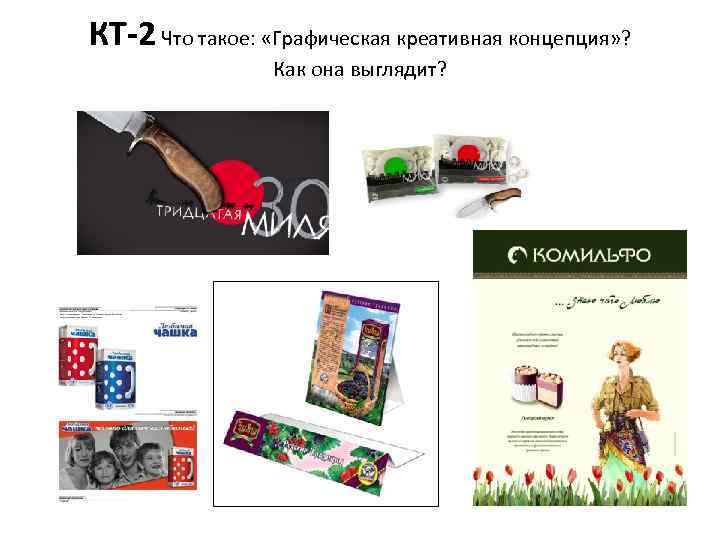 КТ-2 Что такое: «Графическая креативная концепция» ? Как она выглядит? 