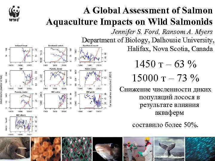 A Global Assessment of Salmon Aquaculture Impacts on Wild Salmonids Jennifer S. Ford, Ransom