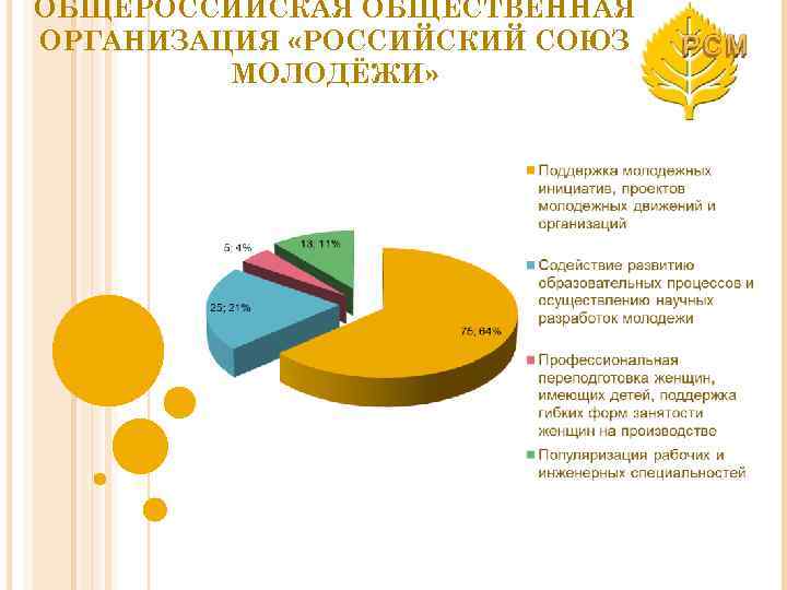 ОБЩЕРОССИЙСКАЯ ОБЩЕСТВЕННАЯ ОРГАНИЗАЦИЯ «РОССИЙСКИЙ СОЮЗ МОЛОДЁЖИ» 