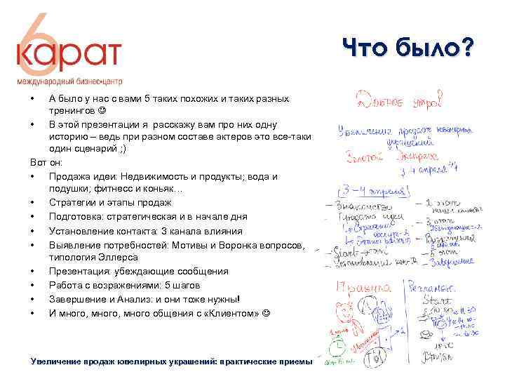 Что было? • А было у нас с вами 5 таких похожих и таких