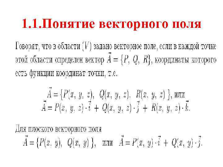 Тест понятие векторов