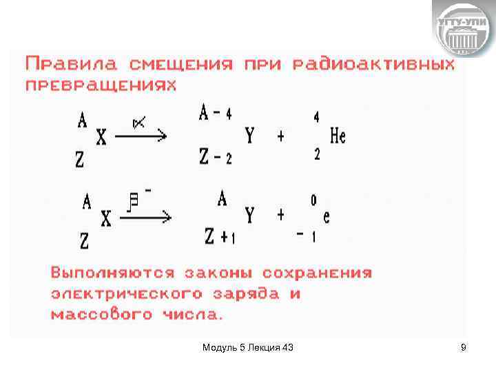 Модуль 5 Лекция 43 9 