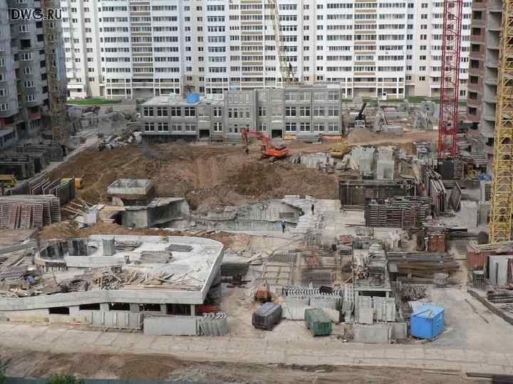 Продавливание плиты перекрытия 