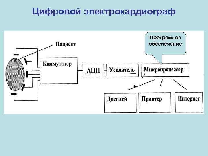 Цифровой электрокардиограф Програмное обеспечение 