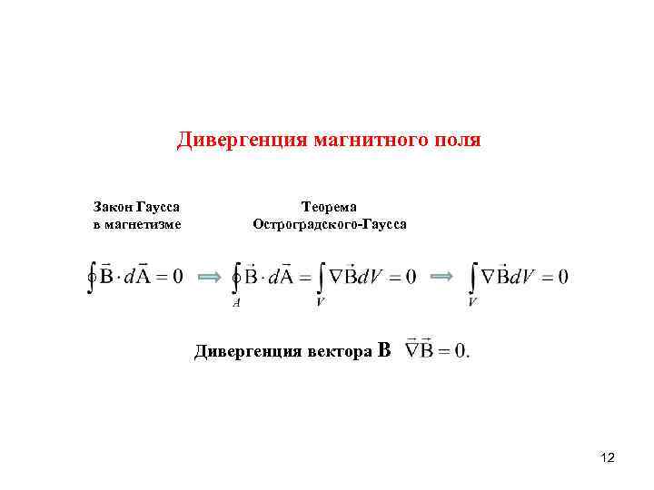 Дивергенция математика. Дивергенция магнитного поля. Дивергенция и ротор магнитного поля. Дивергенция вектора магнитной индукции равна нулю. Дивергенция индукции магнитного поля.