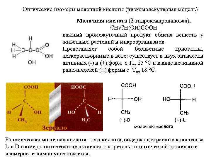 Схема реакций от глицерина до молочной кислоты