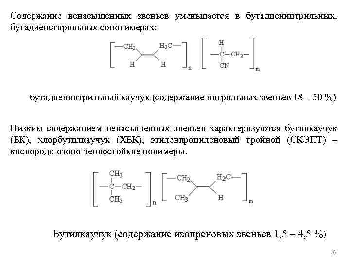 Технологическая схема получения бутадиен нитрильного каучука