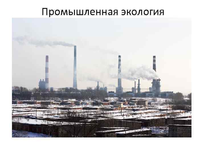 Промышленная экология 