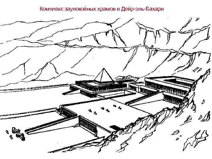 Комплекс заупокойных храмов в Дейр-эль-Бахари 