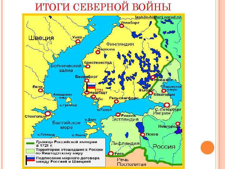 ИТОГИ СЕВЕРНОЙ ВОЙНЫ 