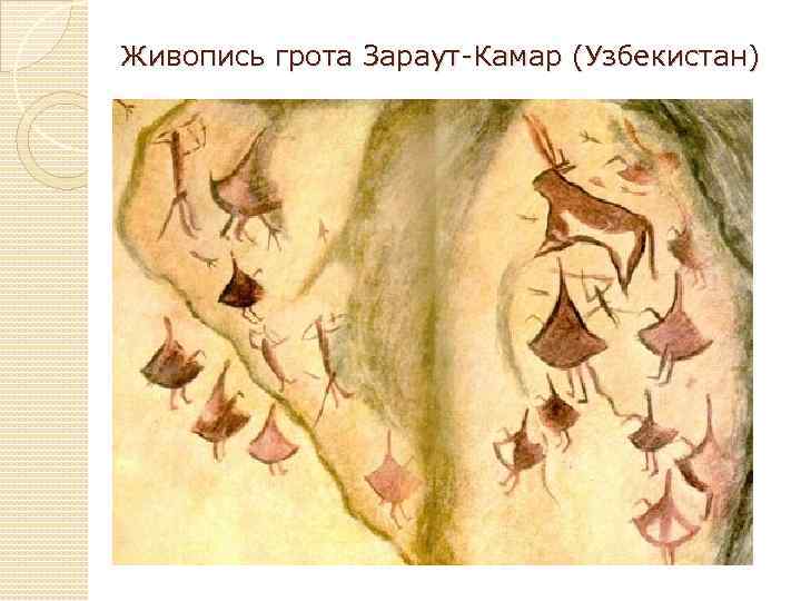 Живопись грота Зараут-Камар (Узбекистан) 