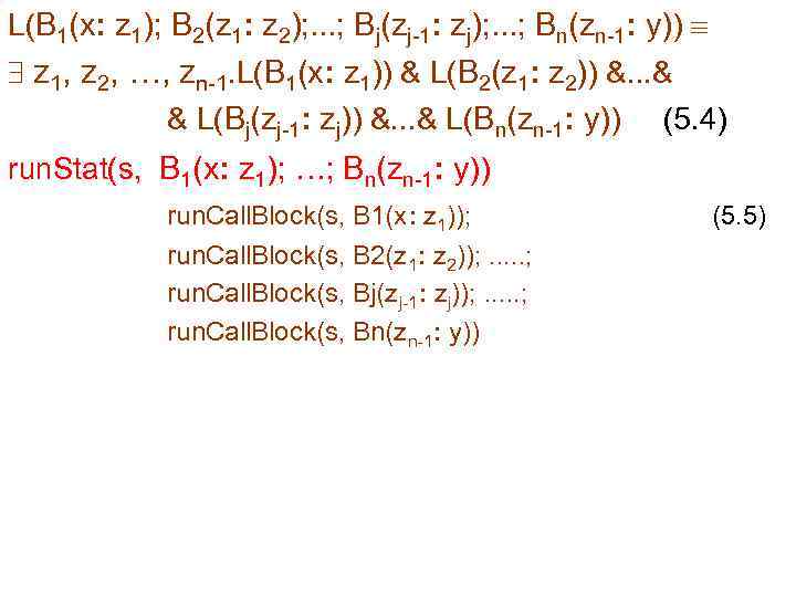 L(B 1(x: z 1); B 2(z 1: z 2); . . . ; Bj(zj-1: