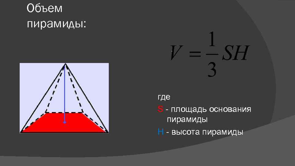 Длина основания пирамиды. Площадь основания пирамиды. Площадь оснований Пирамидз. Объем пирамиды. Площадь основания тетраэдра.