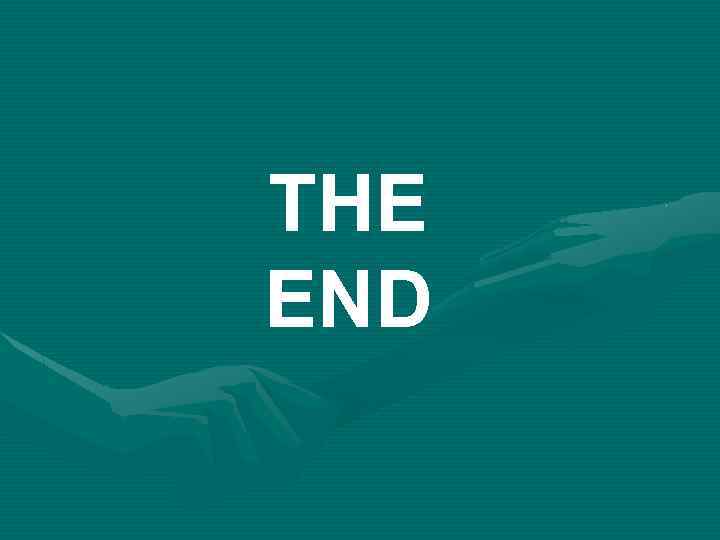 THE END 