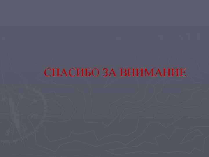 СПАСИБО ЗА ВНИМАНИЕ 