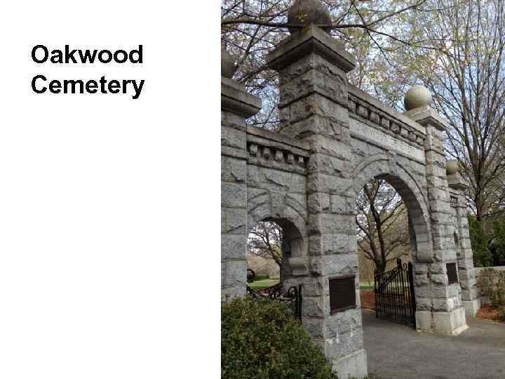 Oakwood Cemetery 