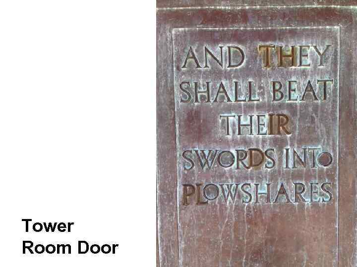 Tower Room Door 