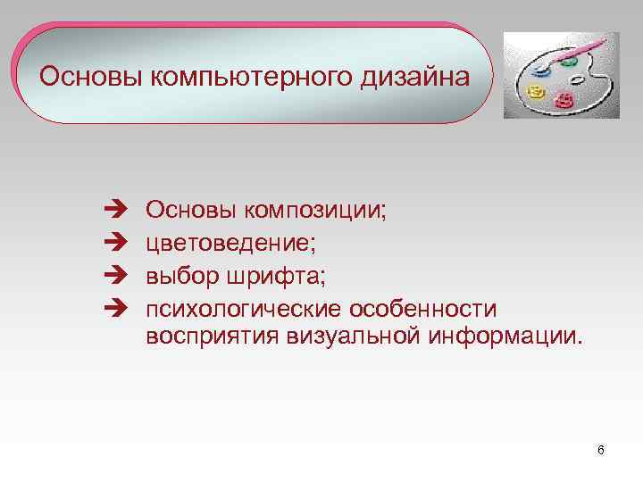 Основы компьютерного дизайна в профессиональной деятельности