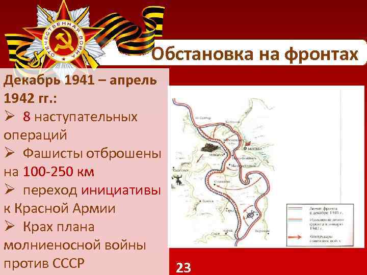 Обстановка на фронте. Положение фронта на декабрь 1941. Как называется план молниеносной войны против СССР. План молниеносной войны Германии против СССР предусматривал.