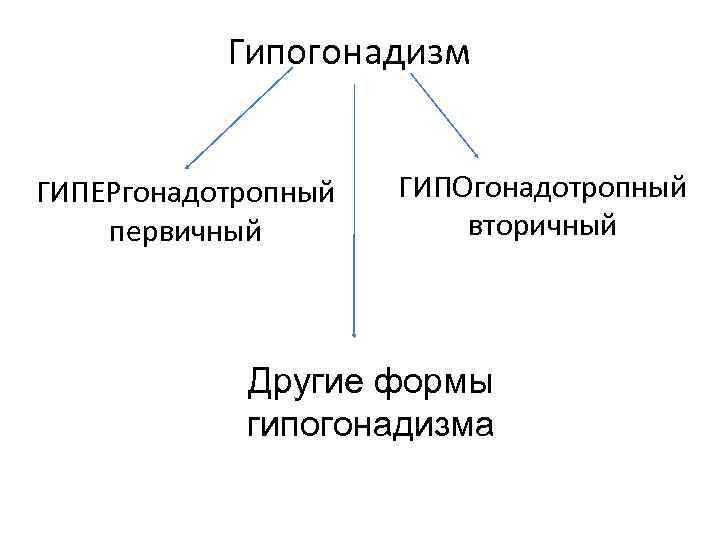 Гипо и гипергонадизм у мужчин презентация