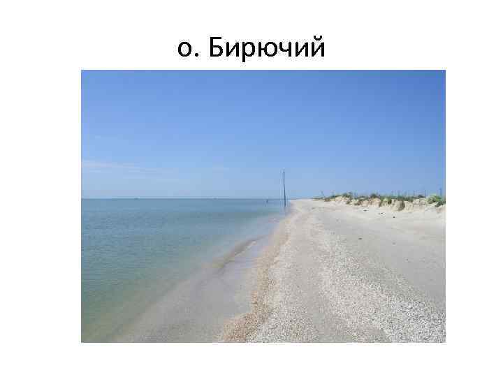 о. Бирючий 