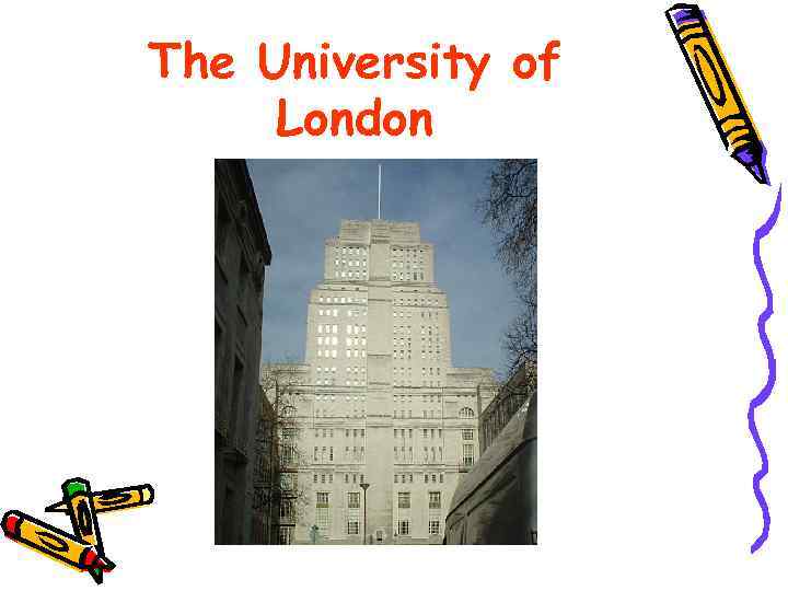 The University of London 