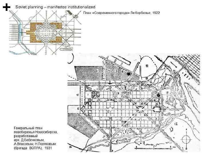 Soviet planning – manifestos institutionalized 