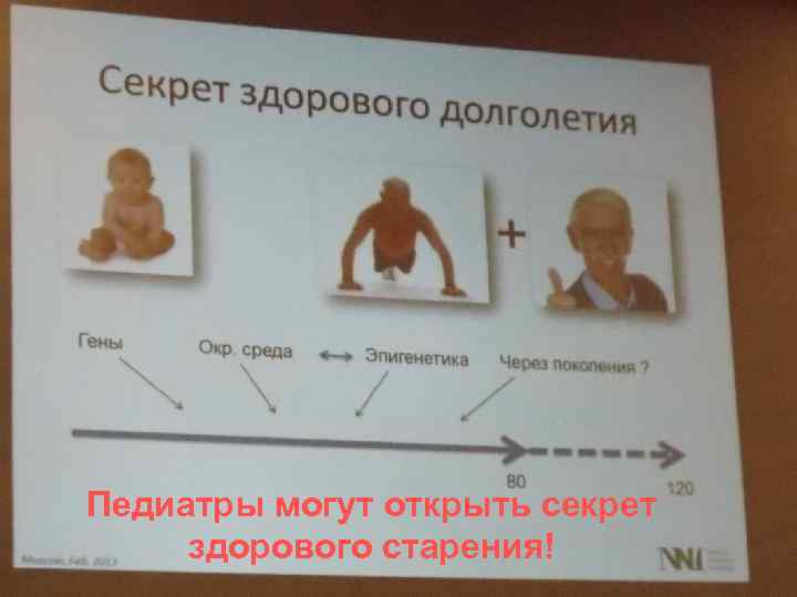 Педиатры могут открыть секрет здорового старения! 
