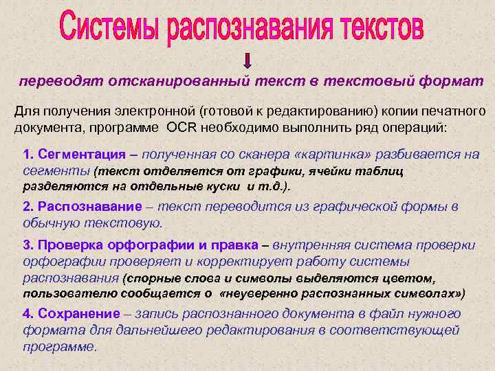 Распознавание слов