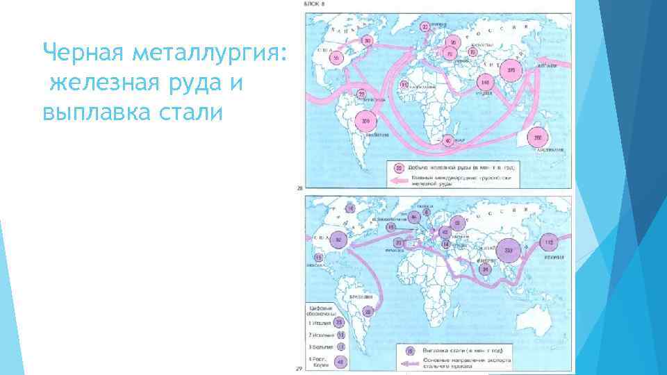 Черная металлургия: железная руда и выплавка стали 