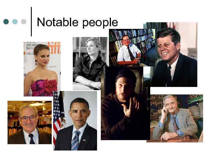 Notable people 