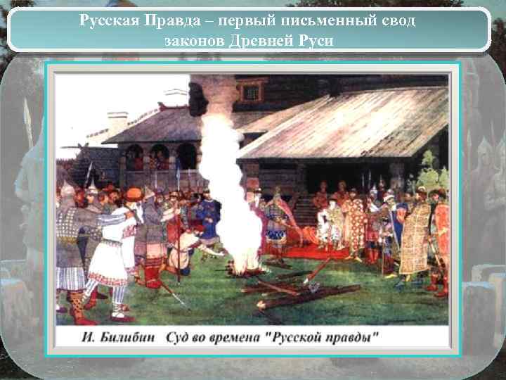 Русская правда первый письменный свод законов история создания и главные части проект 6 класс проект