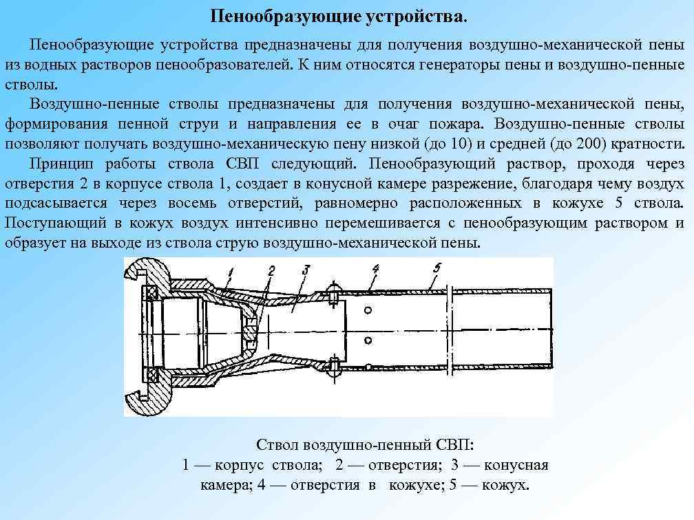 Ствол пожарный свп. Ствол воздушно-пенный СВП-4. ТТХ воздушно пенных стволов. Ствол воздушно-пенный СВП-4 ТТХ. Приборы и аппараты для получения воздушно-механической пены.