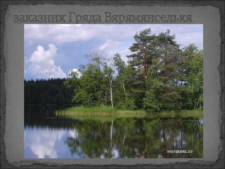 заказник Гряда Вярямянселькя 