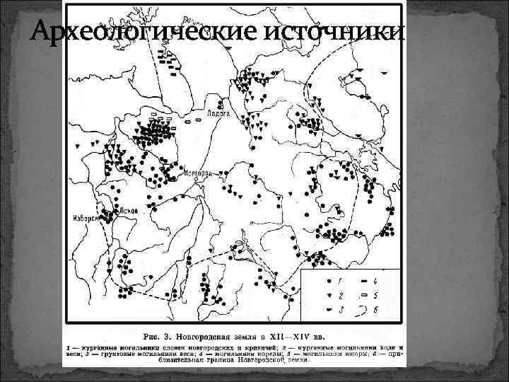 Археологические источники 