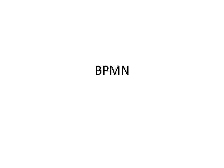 BPMN 