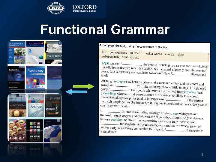 Functional Grammar 5 