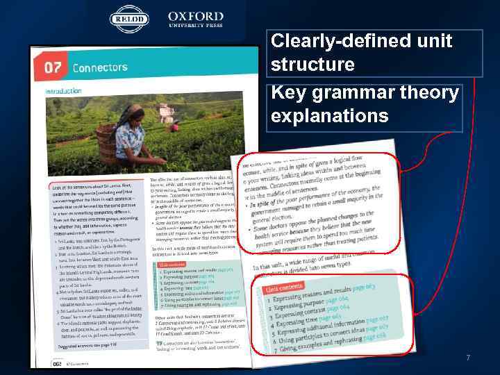 Clearly-defined unit structure Key grammar theory explanations 7 
