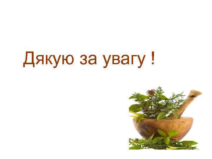 Дякую за увагу ! 