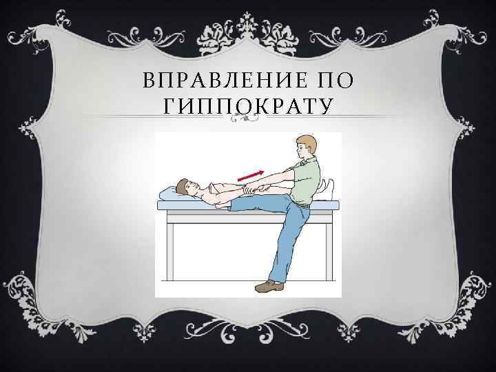 ВПРАВЛЕНИЕ ПО ГИППОКРАТУ 