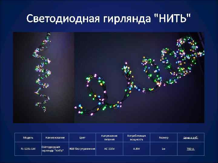 Светодиодная гирлянда 