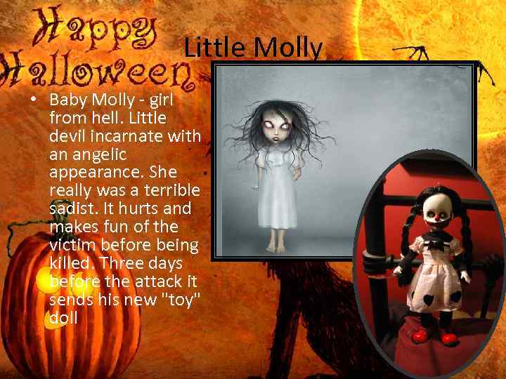 Little Molly • Baby Molly - girl from hell. Little devil incarnate with an