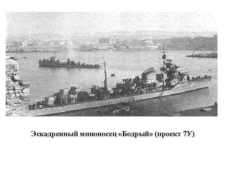 Эскадренный миноносец «Бодрый» (проект 7 У) 