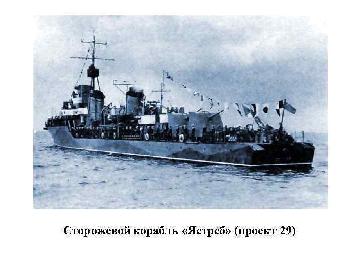 Сторожевой корабль «Ястреб» (проект 29) 