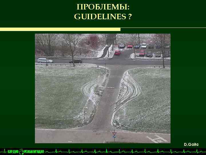 ПРОБЛЕМЫ: GUIDELINES ? D. Gaita 